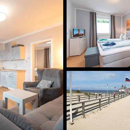 Ahlbeck, Haus Walfisch - App 1,3,4 *